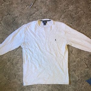 Waffle Cut Men’s Ralph Lauren long sleeve. Large.